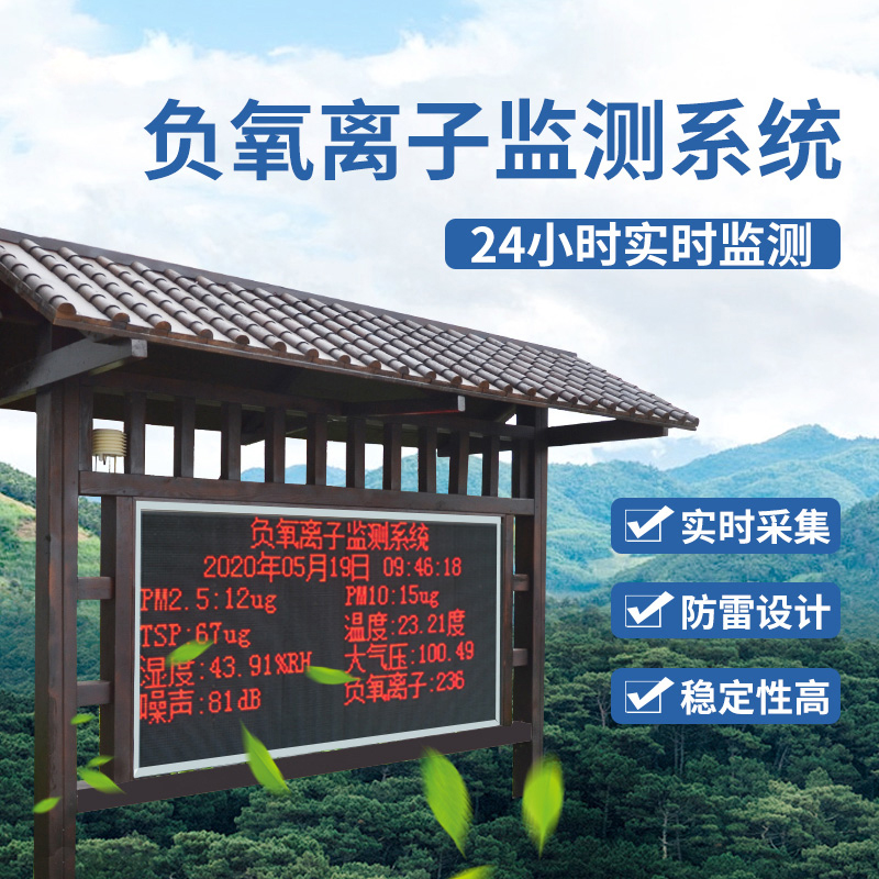 負(fù)氧離子監(jiān)測站