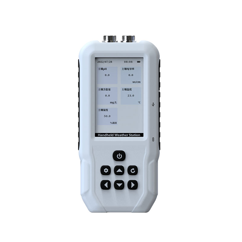 土壤溫濕度電導率含鹽量測定儀
